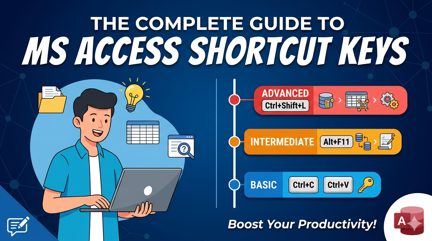 Complete Guide to MS Access Shortcut Keys: From Basic to Advanced  Introduction