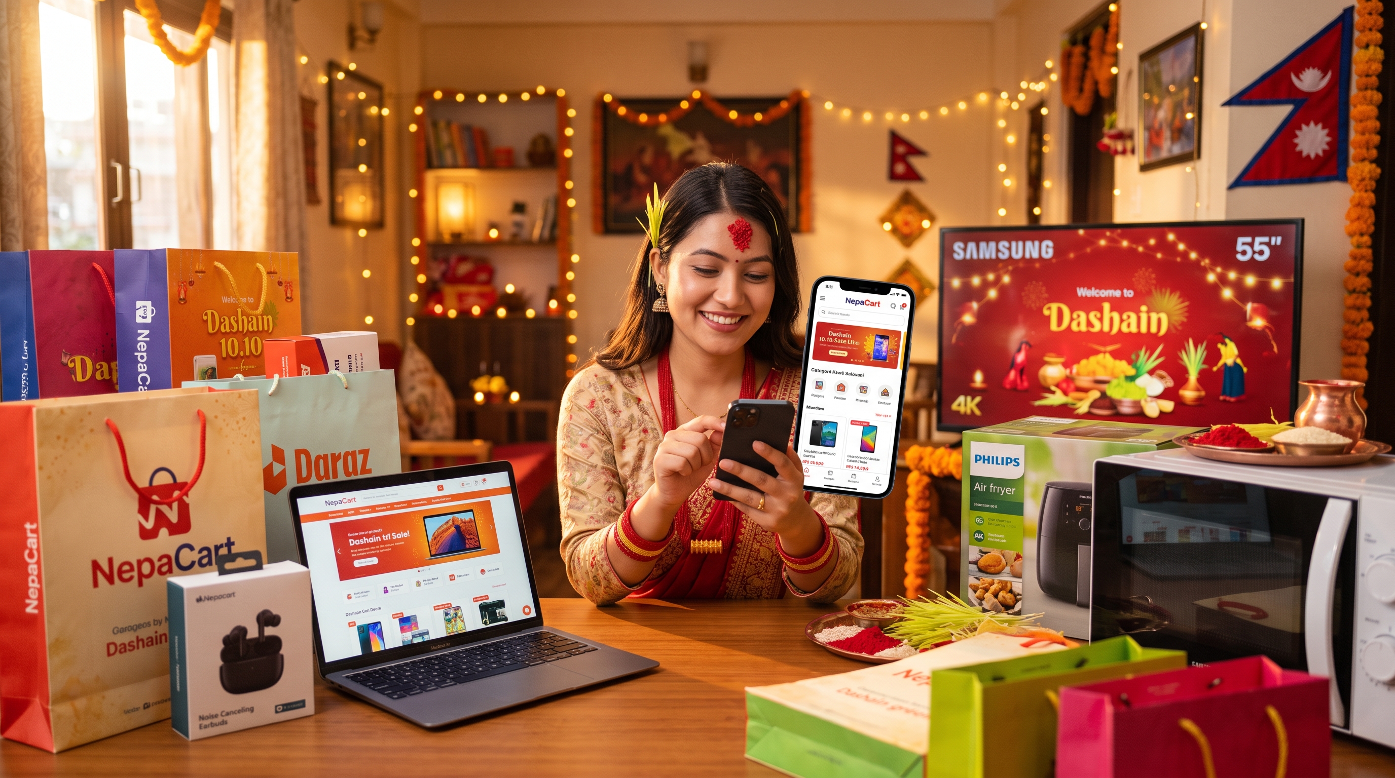 Dashain 10.10 Online Shopping in Nepal: What Deals Are Worth Checking?