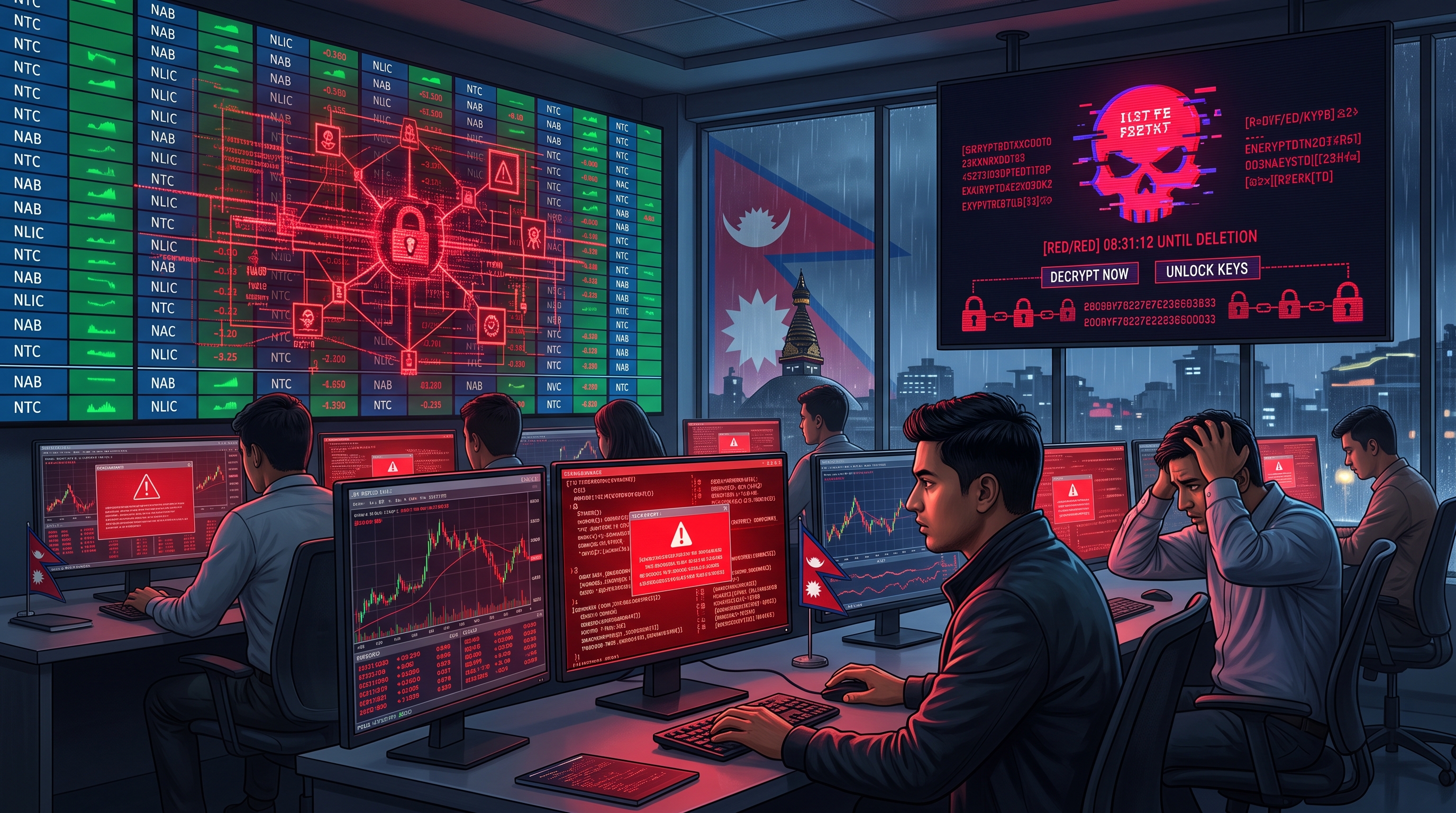 NEPSE Ransomware Attack Explained: What Actually Happened? 🔐